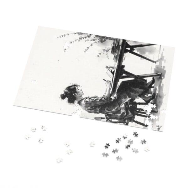 Bhang and Renge - Jigsaw Puzzle with Tin - Imagen 5