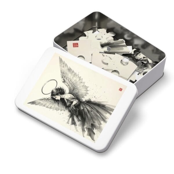 Bhang and Renge - Jigsaw Puzzle with Tin - Imagen 12