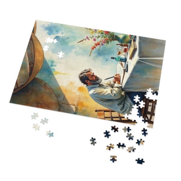 Bhang and Renge - Jigsaw Puzzle with Tin - Imagen 8