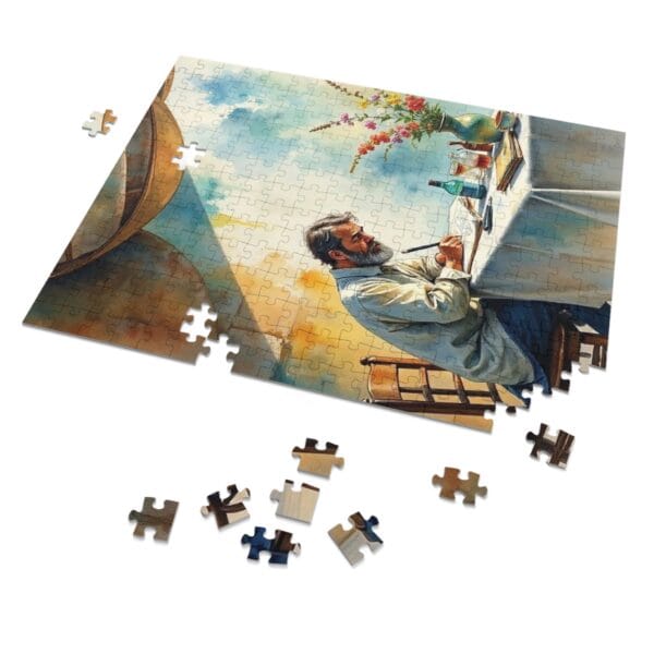 Bhang and Renge - Jigsaw Puzzle with Tin - Imagen 2