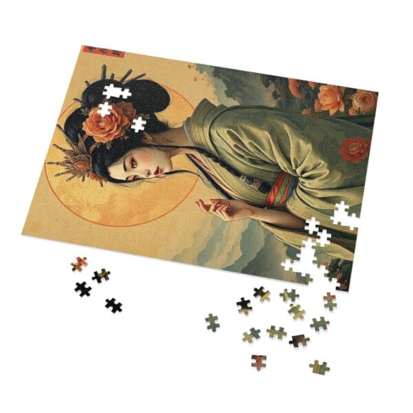 Bhang and Renge - Jigsaw Puzzle with Tin - Imagen 8
