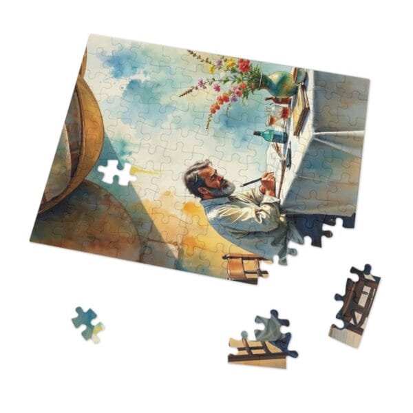 Bhang and Renge - Jigsaw Puzzle with Tin - Imagen 14