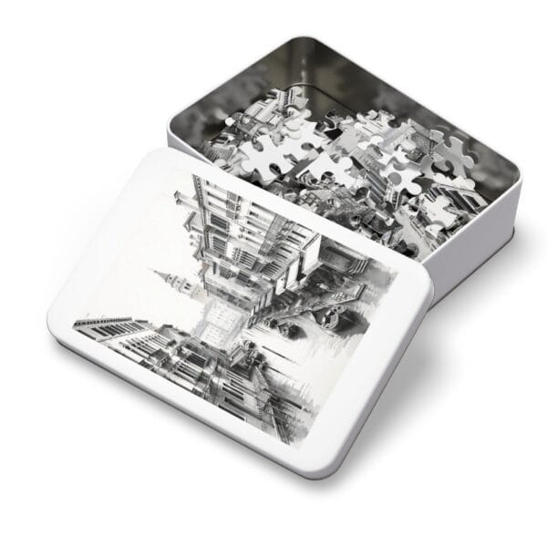 Bhang and Renge - Jigsaw Puzzle with Tin - Imagen 15