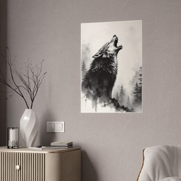 Bhang and Renge - Wolf Gloss Poster - Imagen 3