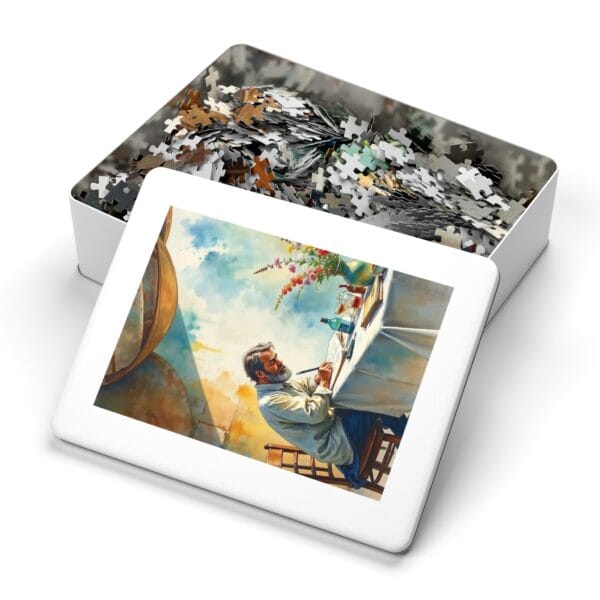 Bhang and Renge - Jigsaw Puzzle with Tin - Imagen 18