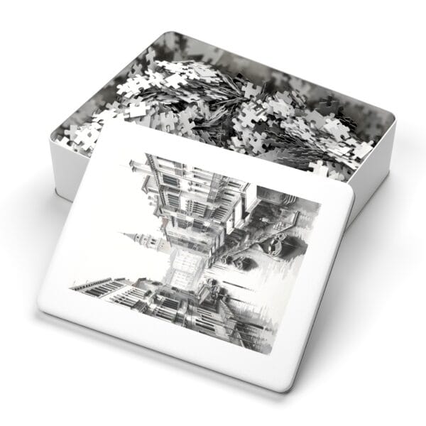 Bhang and Renge - Jigsaw Puzzle with Tin - Imagen 18