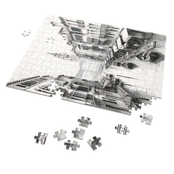 Bhang and Renge - Jigsaw Puzzle with Tin - Imagen 2