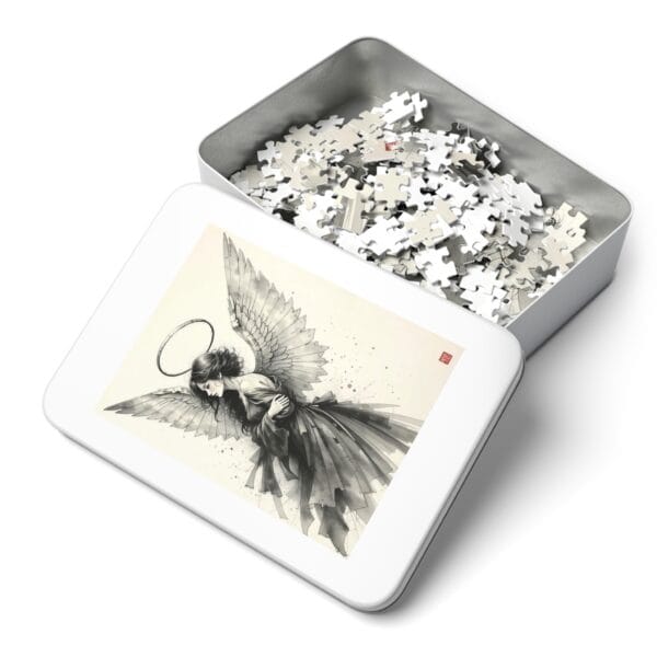 Bhang and Renge - Jigsaw Puzzle with Tin - Imagen 3