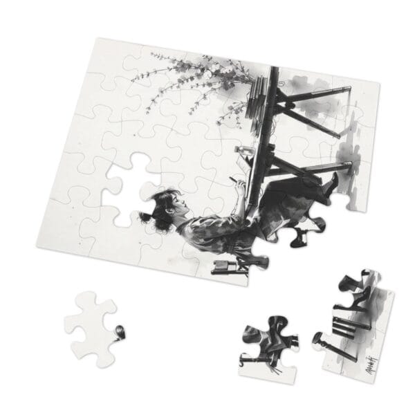 Bhang and Renge - Jigsaw Puzzle with Tin - Imagen 11