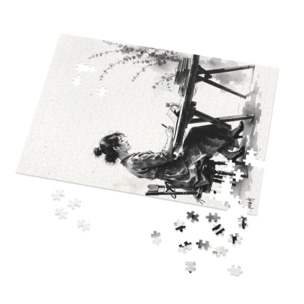 Bhang and Renge - Jigsaw Puzzle with Tin - Imagen 8