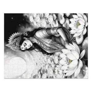 Bhang and Renge - Jigsaw Puzzle with Tin