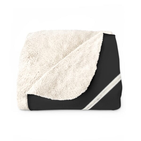 Lotus Blossom Sherpa Fleece Blanket - Cozy Meditation Throw for Relaxation & Mindfulness - Imagen 2