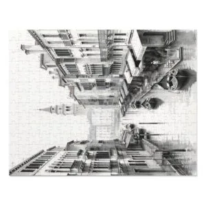 Bhang and Renge - Jigsaw Puzzle with Tin