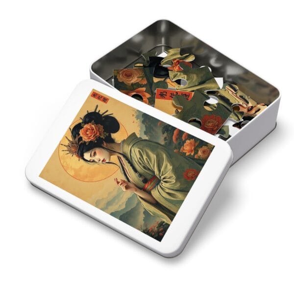 Bhang and Renge - Jigsaw Puzzle with Tin - Imagen 12