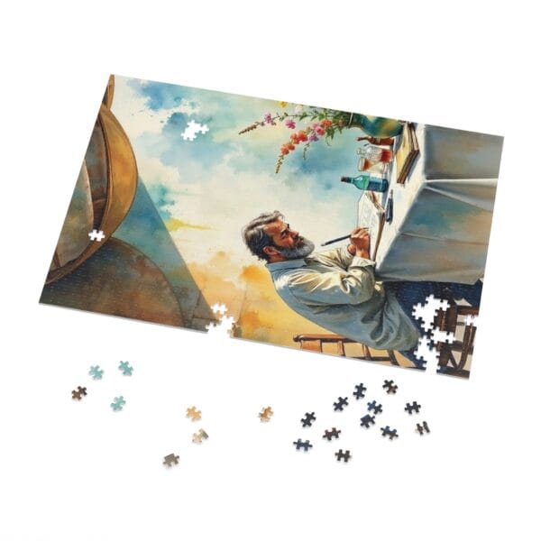 Bhang and Renge - Jigsaw Puzzle with Tin - Imagen 5