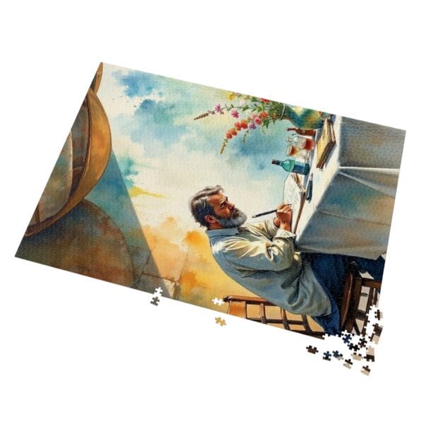 Bhang and Renge - Jigsaw Puzzle with Tin - Imagen 17