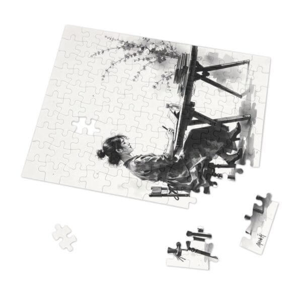 Bhang and Renge - Jigsaw Puzzle with Tin - Imagen 14