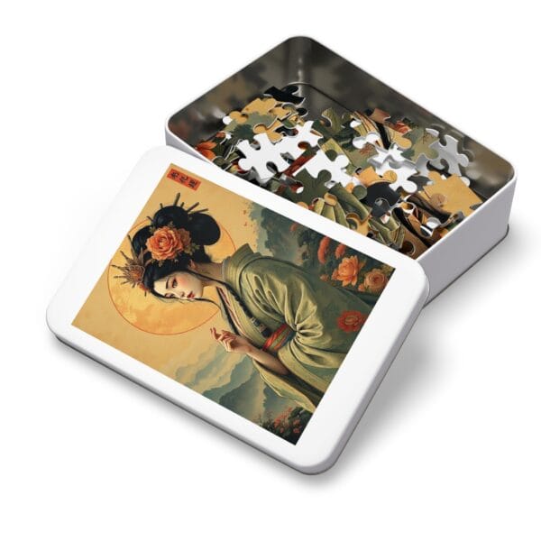 Bhang and Renge - Jigsaw Puzzle with Tin - Imagen 15