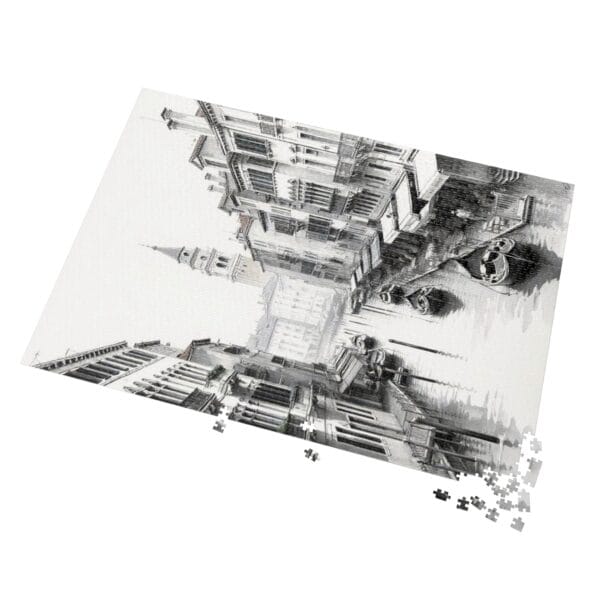 Bhang and Renge - Jigsaw Puzzle with Tin - Imagen 17