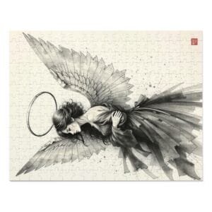 Bhang and Renge - Jigsaw Puzzle with Tin