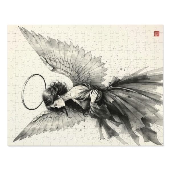 Bhang and Renge - Jigsaw Puzzle with Tin