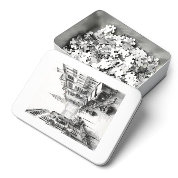 Bhang and Renge - Jigsaw Puzzle with Tin - Imagen 3