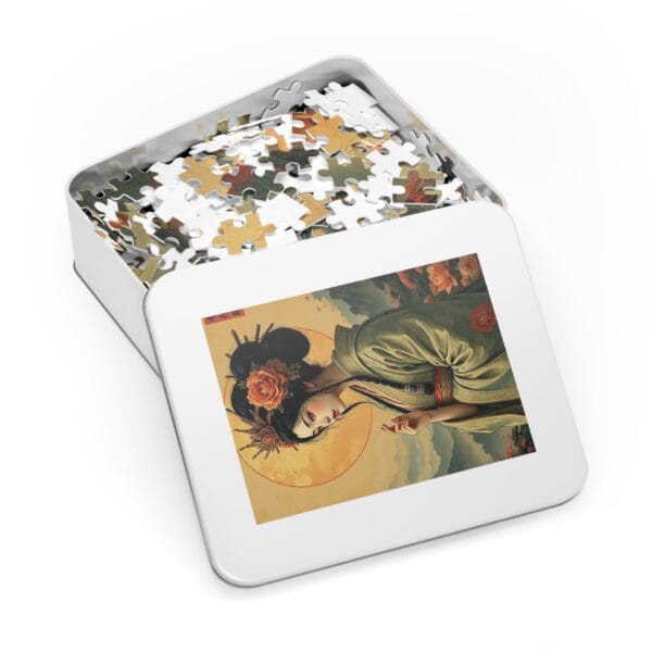 Bhang and Renge - Jigsaw Puzzle with Tin - Imagen 9